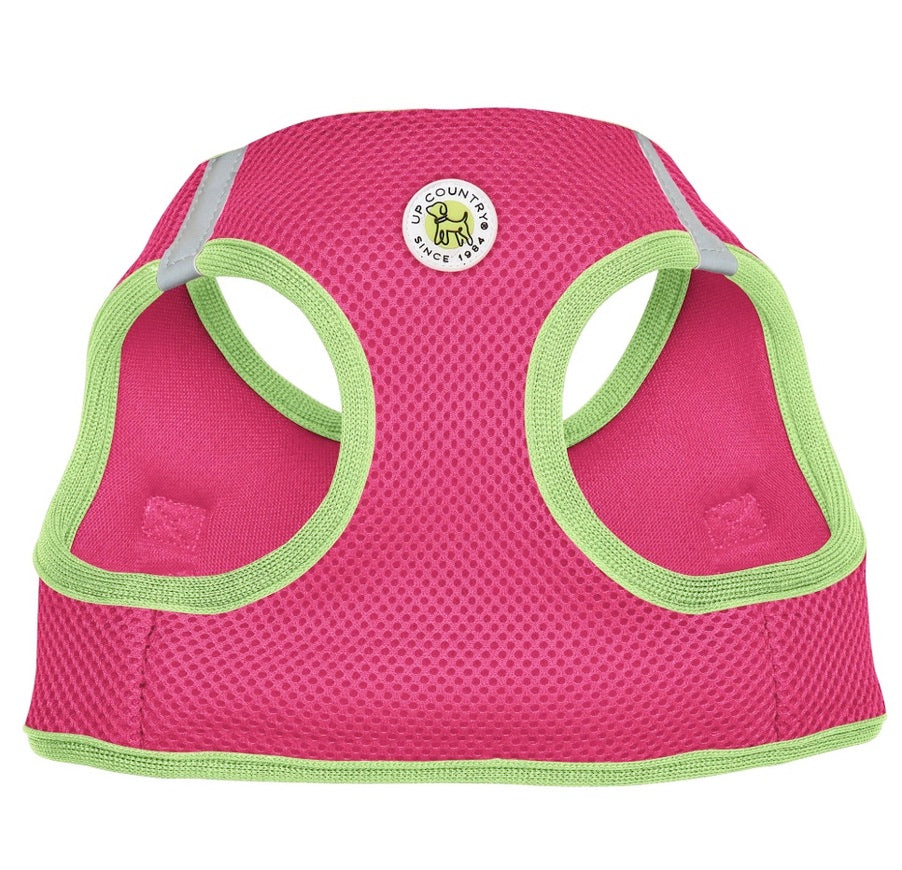 Pink and Lime Small Dog Vest Harness