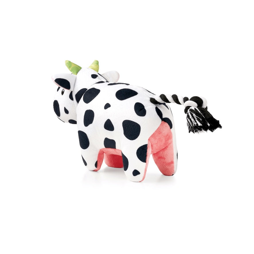 Cow Claire Squeaky & Tug Toy by Max & Molly