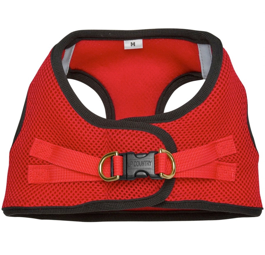 Red and Black Small Dog Vest Harness