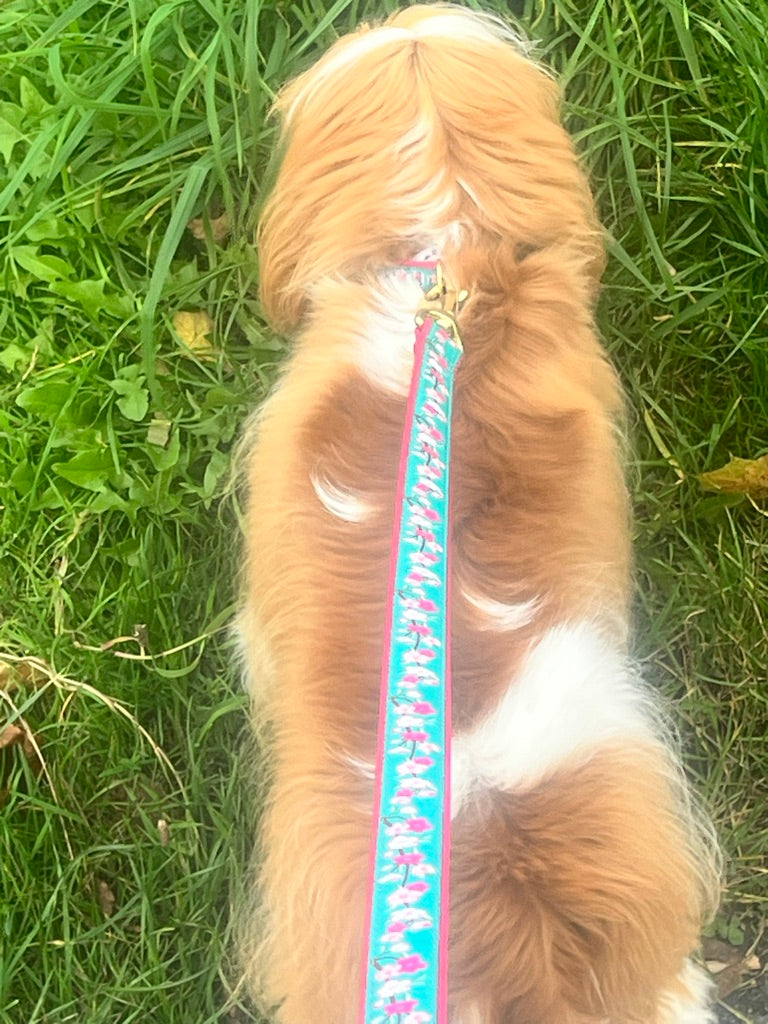 Cherry Blossoms Dog Lead