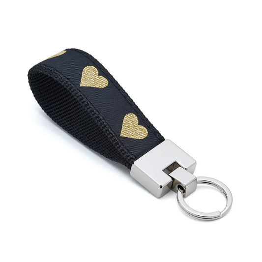 Heart of Gold Key Ring