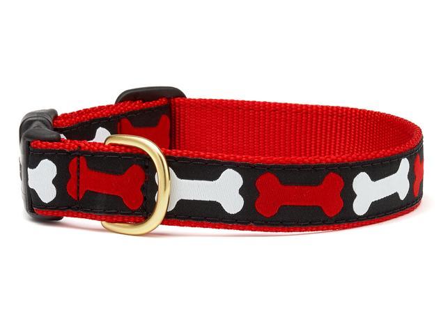 Up Country No Bones About It Collar - Handmade USA Boutique Style - Canine Curiosity Store Cork