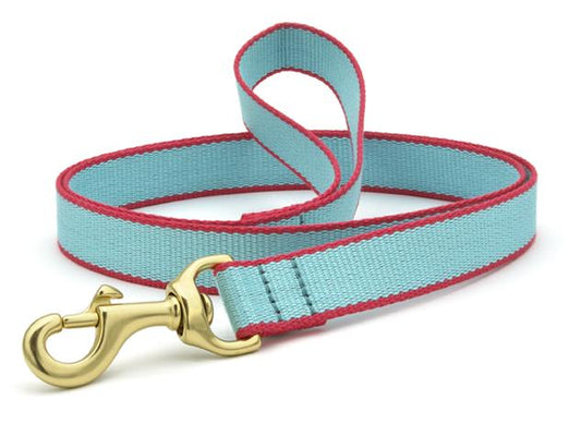 Color Market Dog Lead - Aqua & Coral